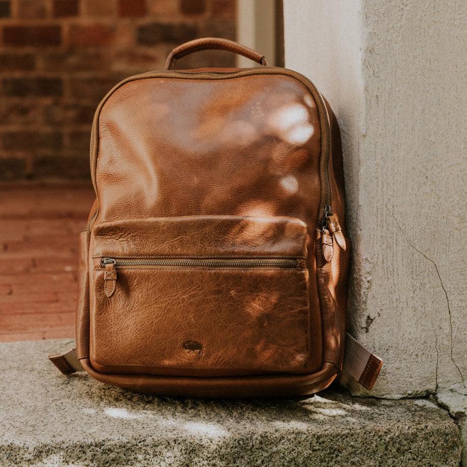 Best leather commuter backpack bag