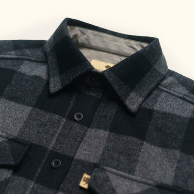 mens rugged wool shirt jacket fall 2022